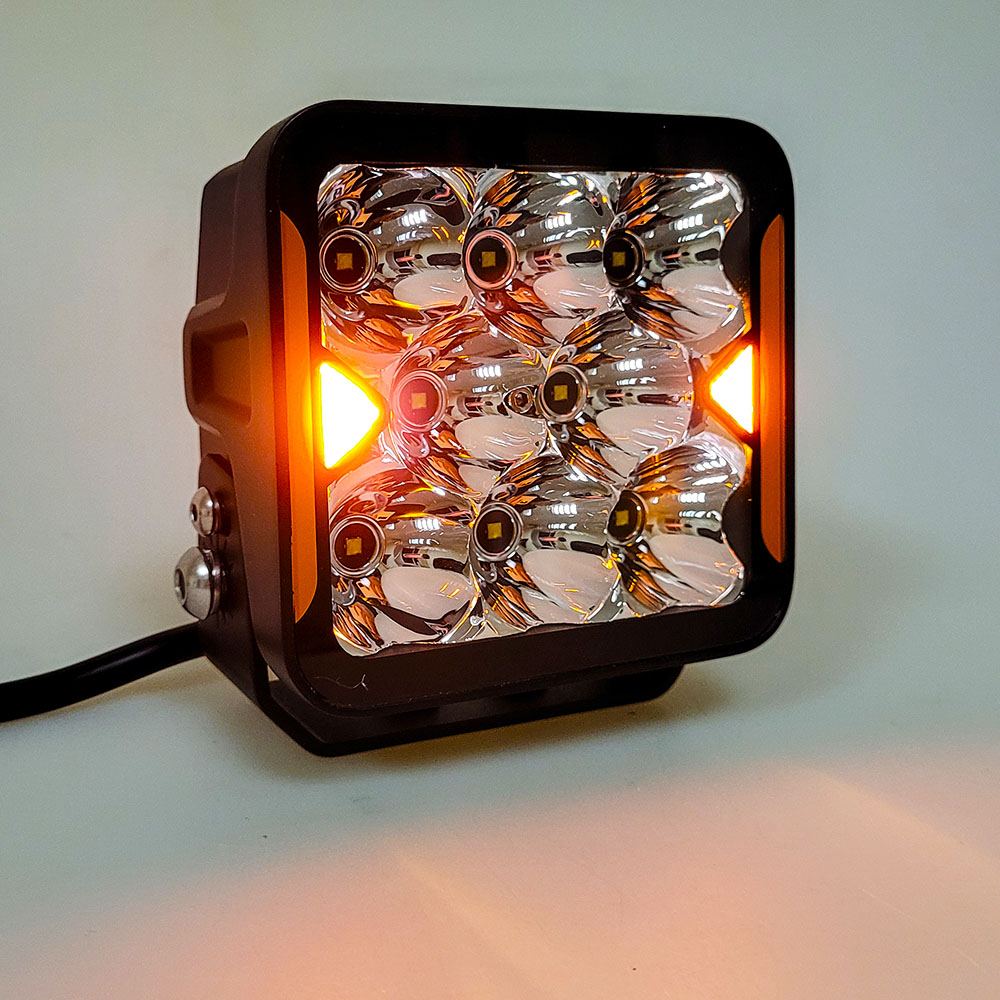 WL SQ-111 DLX 4" DB+DRL 8L-40W OSR